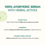 3 - Kapiva Skin Rituals Tulsi Anti-Acne Serum,  30 ml  for A Clear Skin 