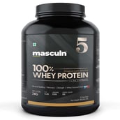 1 - Masculn 100% Whey Protein Concentrate,  4.4 lb  Magical Cafe Mocha 