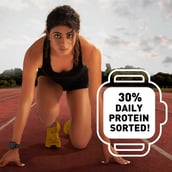 9 - MuscleBlaze High Protein Muesli OP,  0.4 kg  Dark Chocolate & Cranberry 