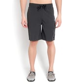 2 - John Ally Dry-Fit Gym Workout Shorts with Zipper Pockets & Flap Pockets, Small Gunmetal Grey
