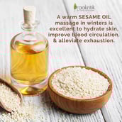 7 - Praakritik Organic Cold Pressed Sesame Oil (Pack of 2), 100 ml