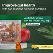 3 - Setu Tummy: Apple Cider Vinegar,  30 gummies  Lemon