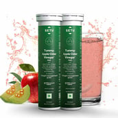 1 - Setu Tummy: Apple Cider Vinegar's Fizz, 34 tablet(s) Apple