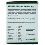 3 - Aplomb Organic Spirulina,  100 capsules 
