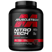 1 - MuscleTech Performance Series NitroTech Ripped, 4 lb Chocolate Fudge Brownie