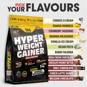 2 - Wild Buck Hyper Weight Gainer,  2.2 lb  Banana Milkshake 