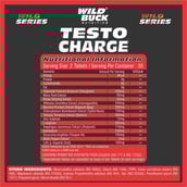 3 - Wild Buck Testo Charge,  60 tablet(s)  Unflavoured 