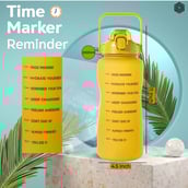 2 - Boldfit Motivational Gallon Bottle,  Army Green  2 L 