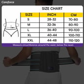 6 - Boldfit Lumbar Support Belt,  Grey  Small 