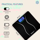 2 - Boldfit Digital Bathroom Weighing Scale, Black