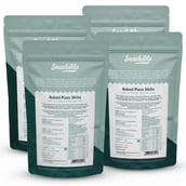 2 - Snackible Baked Pizza Sticks,  Unflavoured (Pack of 4)  75 g 