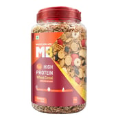 4 - MuscleBlaze High Protein Wheat Cereal OP,  1 kg  Strawberry Blast 