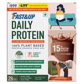 1 - Fast & Up Daily Protein,  0.33 lb  Delicious Chocolate 