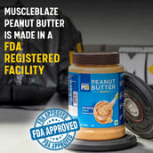 8 - MuscleBlaze Peanut Butter OP,  1 kg  Creamy 