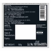 5 - MuscleBlaze Pre Workout WrathX OP,  1.1 lb  Fruit Fury 