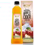 1 - Wow Life Science Organic Apple Cider Vinegar,  750 ml  Unflavoured 