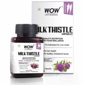 1 - Wow Life Science Milk Thistle,  60 veggie capsule(s) 