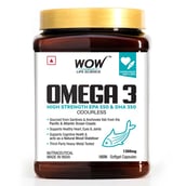 1 - Wow Life Science Omega 3,  180 Soflets 