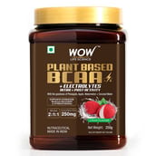 1 - Wow Life Science Plant Based BCAA, 0.55 lb 25 Servings Litchi