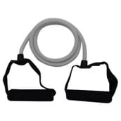 beatXP Single Toning Tube with Adjustable Comfort Handles,  Grey  54inch - 35 Lbs 