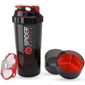 beatXP Spider Protein Shaker,  Typhoon Black  650 ml 