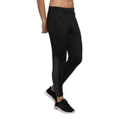 4 - John Ally Women's Slim Fit Track Pant,  Jet Black  Small 