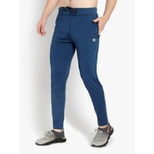 2 - John Ally Track Pant for Men with Two Zipper Pockets and Premium Fabric,  Berlin Blue  XL 