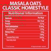 5 - Bagrrys Masala Oats,  40 g  Classic Homestyle 