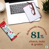 4 - Bagrrys The Mighty Muesli Bars,  6 Piece(s)/Pack  Choco Nut Delight 