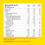 2 - Yogabars 100% Rolled Oats,  1.2 kg  Unflavoured 