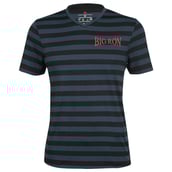 Rocclo T Shirt-5051,  Black & Grey Stripe  XXL 