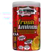 1 - Strong Nation Supps Fresh Aminos,  0.66 lb  30 Servings  Orange Fizz 