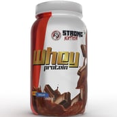 Strong Nation Supps Whey Protein, 2.2 lb Chocolate