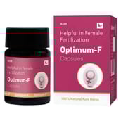 1 - Optimum-F Female Fertilization,  10 capsules  Unflavoured (Pack Of 3) 