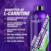 3 - MuscleXP Liquid L-Carnitine 1500,  450 ml  Lemon (Pack of 2) 