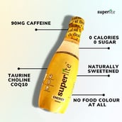 6 - Superlite Sugarfree Energy Fizz Drink, 6 Piece(s)/Pack Unflavoured