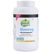 Vista Nutrition Ginseng with Ashwagandha, 240 capsules