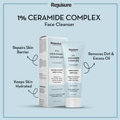 3 - Rejusure 1% Ceramide Complex Cleanser,  100 ml  Normal to Dry Skin 