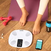 5 - beatXP SmartPlus Prime Weighing Scale with BMI, White