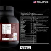 2 - Bolt Mass Gainer Super-Charged With Phycocyanin,  5 lb  Madagascar Vanilla 