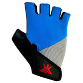 KOBO Gym Gloves (WTG-16), Blue, Grey & Black Small