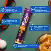 4 - Fast & Up Vitalize,  10 tablet(s)  Orange 