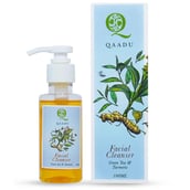 1 - Qaadu Facial Cleanser,  100 ml  Green Tea & Turmeric 
