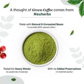 4 - Neuherbs Organic Green Coffee Beans Powder for Weight Loss,  0.2 kg