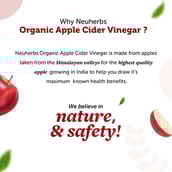 4 - Neuherbs Apple Cider Vinegar with Mother Unfiltered for Weight Loss,  0.350 L  Unflavoured