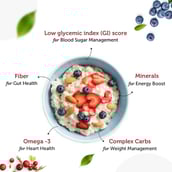 4 - Neuherbs Omega Rolled Oats,  400 g  Unflavoured