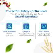 5 - Neuherbs Omega Steel - Cut Oats with Chia Seeds,  400 g  Unflavoured