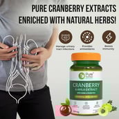 3 - Pure Nutrition Cranberry & Amla Extract,  60 veggie capsule(s) 