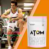 2 - Asitis Nutrition ATOM Whey Protein with Enzymes,  2.2 lb  French Vanilla 