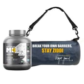MuscleBlaze Biozyme Iso-Zero 2kg & Limited Edition Vidyut Gym Bag Combo